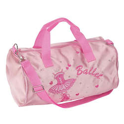Dance Shoe Bags: Ballerina Barrel Dance Bag