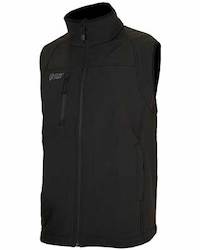 Protective clothing: STONEY CREEK Mens Softshell Vest Black