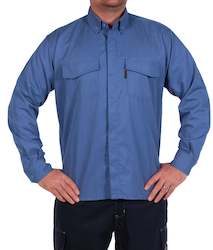 Protective clothing: DANEUNDER FR LS Shirt Blue