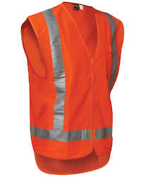 Protective clothing: BISON TTMC-W17 Polyester Vest Orange