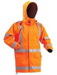 Protective clothing: BISON Stamina TTMC-W17 X Back 6hr Rain Jacket