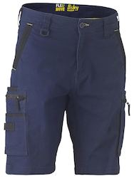 Protective clothing: BISLEY Flx & Move Cargo Short Navy