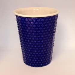 Dimple Range: Coffee Cup - Cobalt Dimple