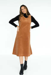 Womenswear: Joni Pinafore - Caramel
