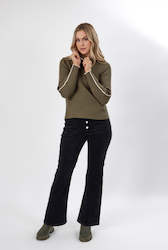 Womenswear: Cube Sweater - Khaki