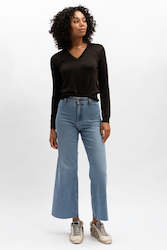 Womenswear: Ava Lurex Knit - Gold/Black
