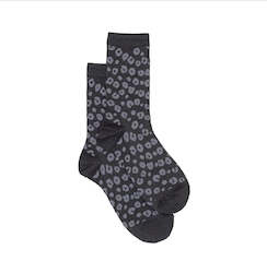 Lurex Cheetah Sock