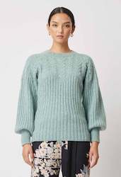 Womenswear: Kasbah Wool Knit in Sama Blue