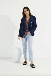 Womenswear: Nina Blazer - Navy