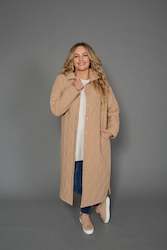 Womenswear: Ribe Coat - Putty