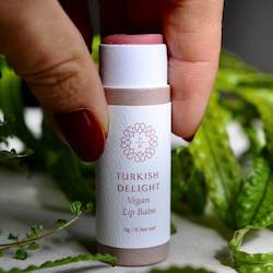 Cosmetic manufacturing: Turkish Delight Vegan Lip Balm