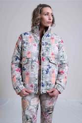 Womenswear: Sheryl May Botanical Puffer Jacket