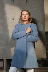 Womenswear: Sills Geneva Wool Coat Chambray