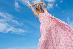 Womenswear: Sheryl May Pink Bow Regard Dress