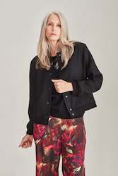 Womenswear: Caroline Sills Cohen Wool Bomber Jacket