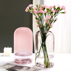 Blushing Belle Glass Vase