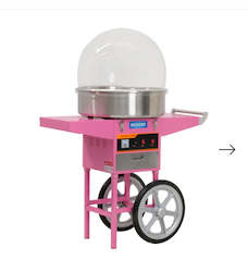 Party Food Equipment: Candy Floss Cart Machine