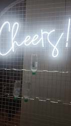 Numbered Led Lights: Cheers Neon Light