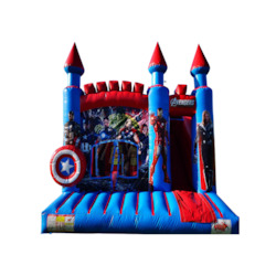 Castles Games: Superhero bounce house