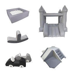 Softplay Packages: Luxe Package - Grey/white