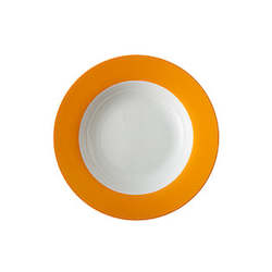 Plate - Orange - Deep/Soup
