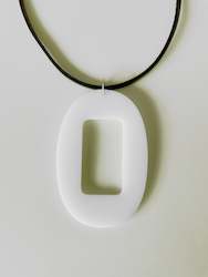 Oval Rectangle Perspex Pendant