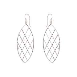 Clothing wholesaling: Sterling Silver Oval Earring