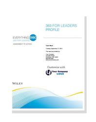 Everything DiSC 363Â® for Leaders Report