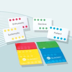 Business consultant service: QuikDiSCÂ® Card Game