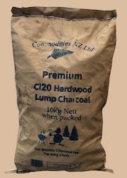 Charcoal: Commodities Hardwood Lump Charcoal ci20