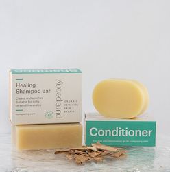 Flower growing: Healing Hair Shampoo and Conditioner Bars