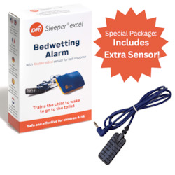 Bedwetting Alarms: Excel Special Package - includes extra sensor