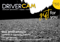 Blackvue Dash Cams: DriverCam Gift Voucher