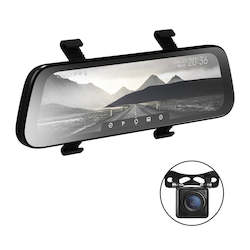 Front And Rear Dash Cams: 70mai D07 Rearview Dash Cam Wide