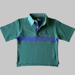 Frontpage: Spencer Polo S/S Shirt - Green