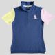 Daisy Ruffle Collar Polo S/S Shirt - Women's