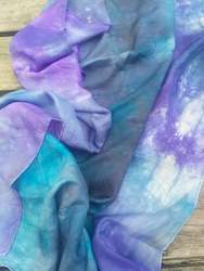 Play Silk/Silk Scarf - Large Purple/Blue