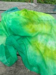 Play Silk/Silk Scarf Large - Green