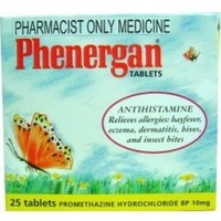 Products: Phenergan 10mg 25 tablets