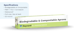 Reynard Biodegradable and Compostable Aprons