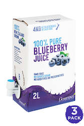 2L Pure Blueberry - 3 Pack