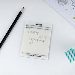 Internet only: Transparent Sticky Notes Pad