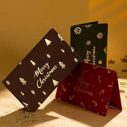 Internet only: Gold Foiled Christmas Cards