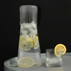 Borosilicate Glass Pitcher with Cup