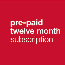 Coffee: Pre-Paid 12 Month Subscription