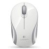 Logitech M187 wireless mini mouse - white