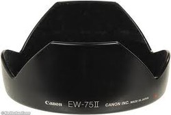 Canon Ew-75 ii lens hood - lens hoods - camera accessories - cameras