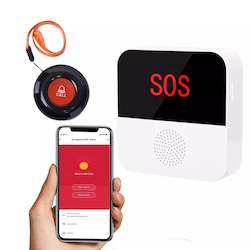 Hearing aid dispensing: Multifunctional Wireless Pager (Sends a message to your smartphone)