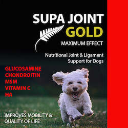 Health supplement: SUPA JOINT GOLD - Dogs