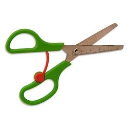 Left-Handed Child's Scissors with Central Pivot